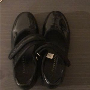 Little girl tap shoes